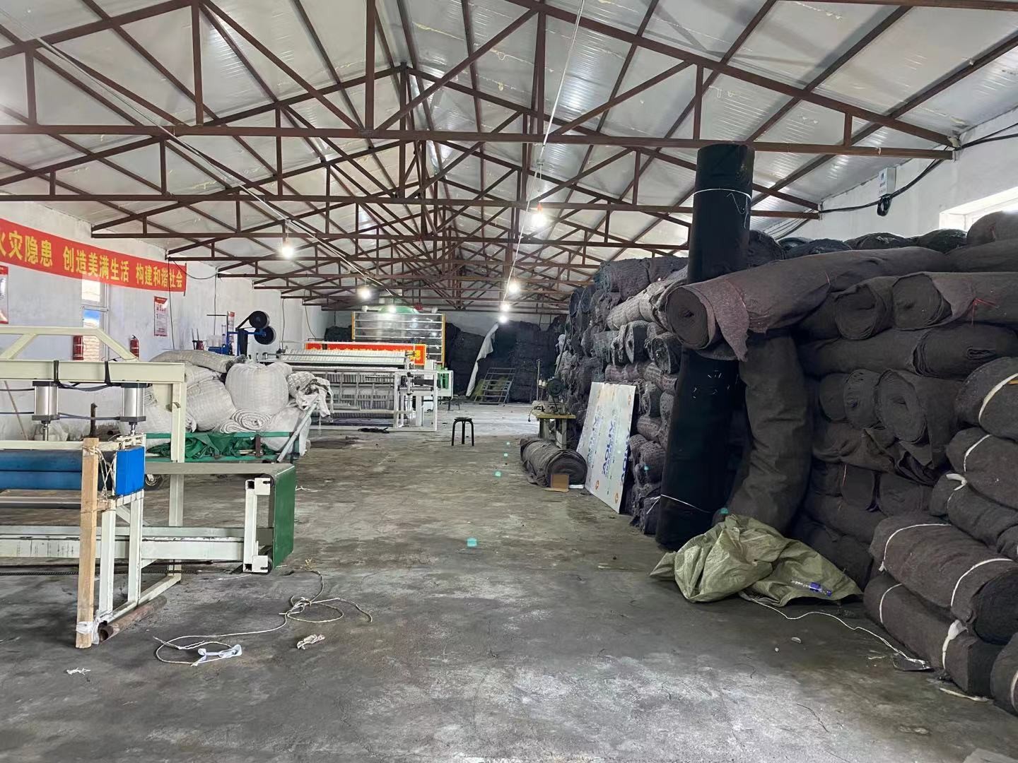 陽(yáng)發(fā)大棚保溫被生產(chǎn)車(chē)間
